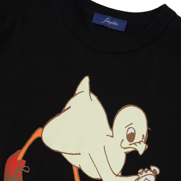 Fungibles Bird Tee, Black