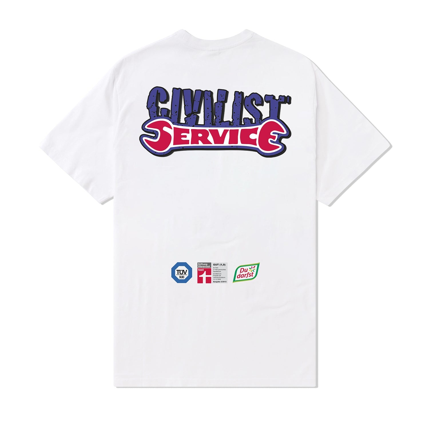 Service Tee, White