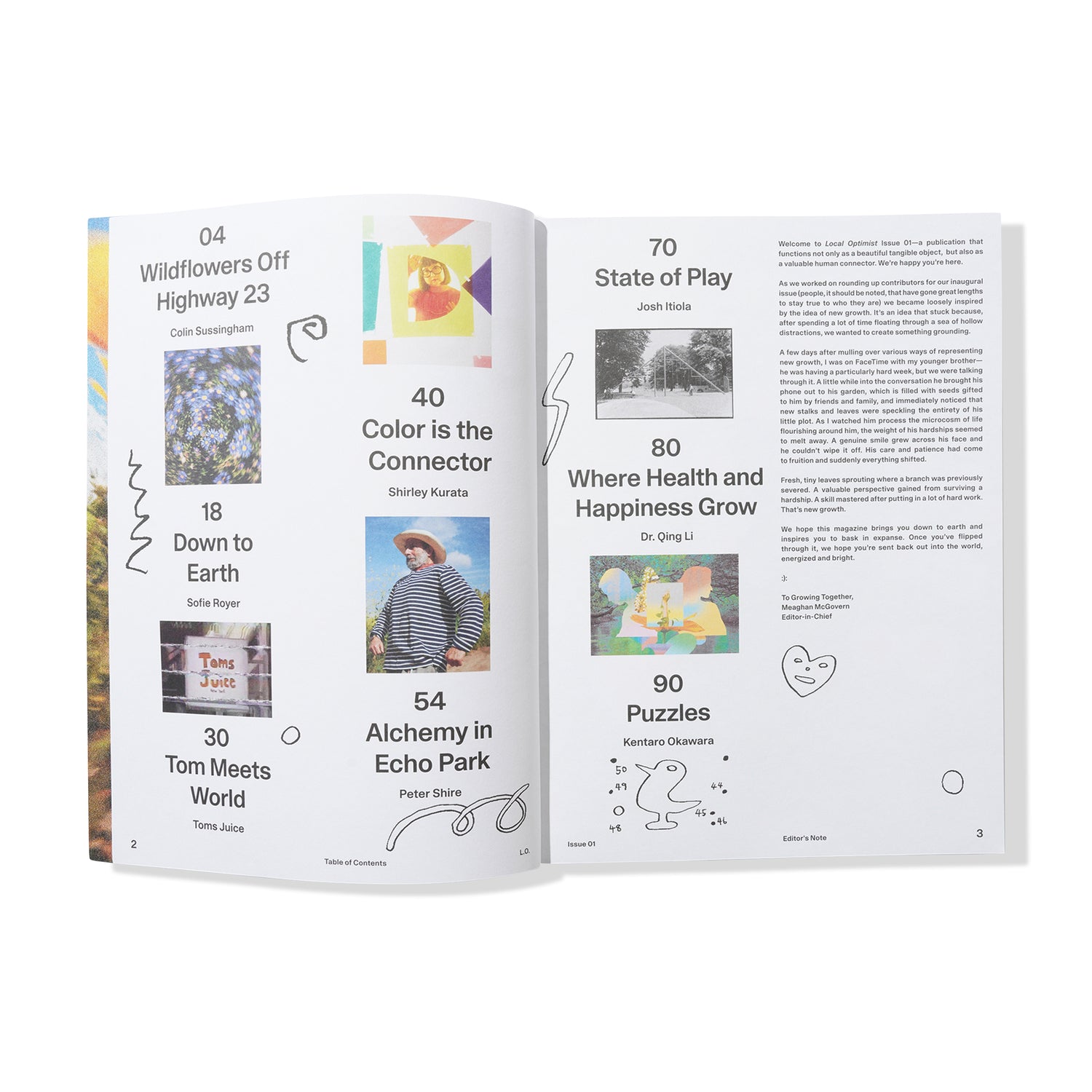 Local Optimist Issue 01, sapphire