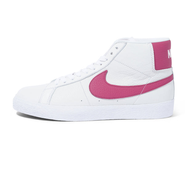 Nike SB Zoom Blazer Mid ISO, White / Sweet Beet