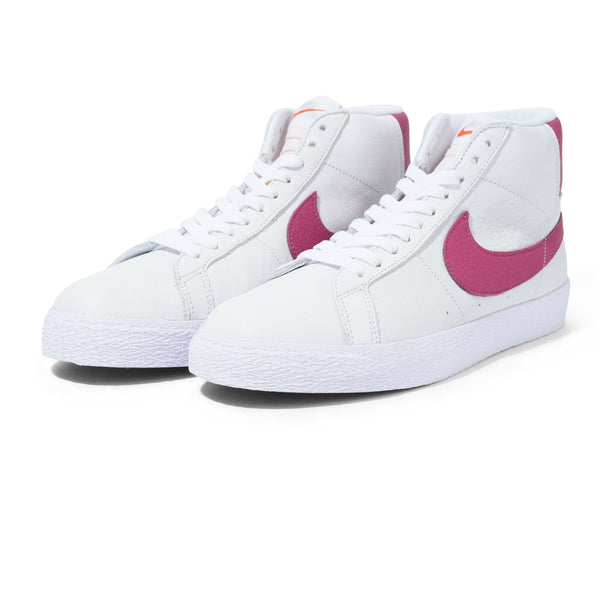 Nike SB Zoom Blazer Mid ISO, White / Sweet Beet