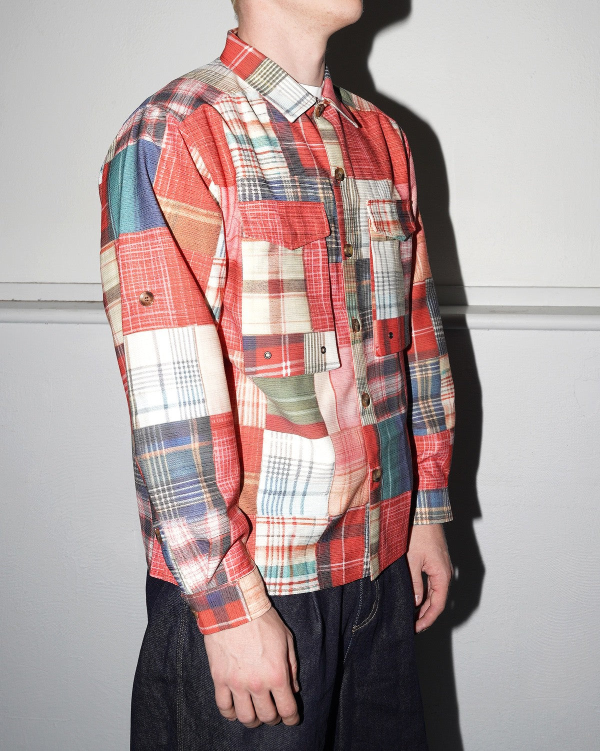 Madras Patch Explorer Shirt, Multi