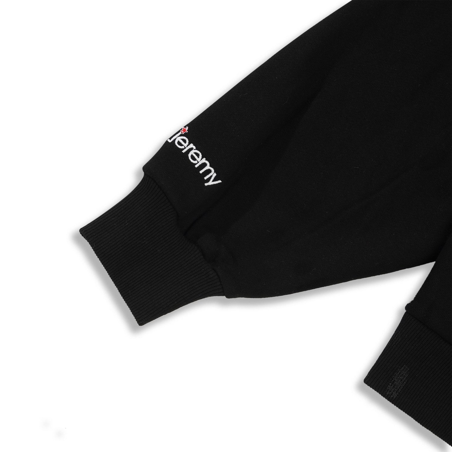 BYE Zip-Thru Pullover, Black