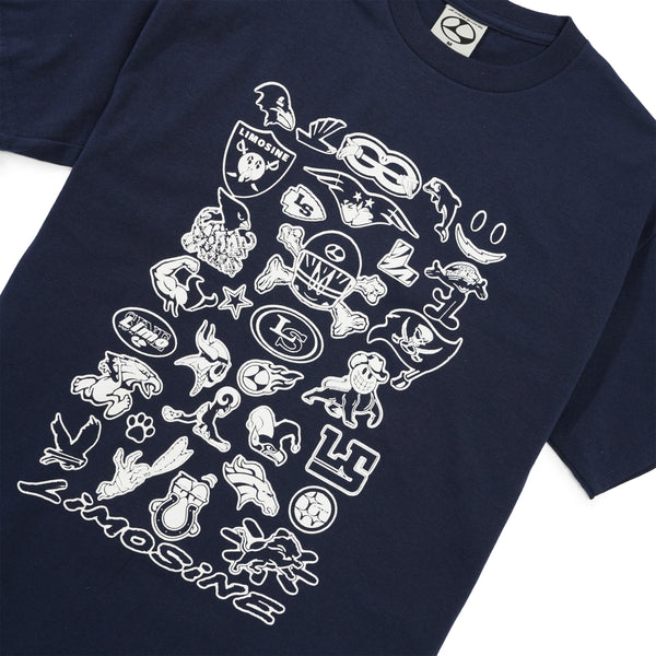 Limosine Limo Teams Tee, Navy