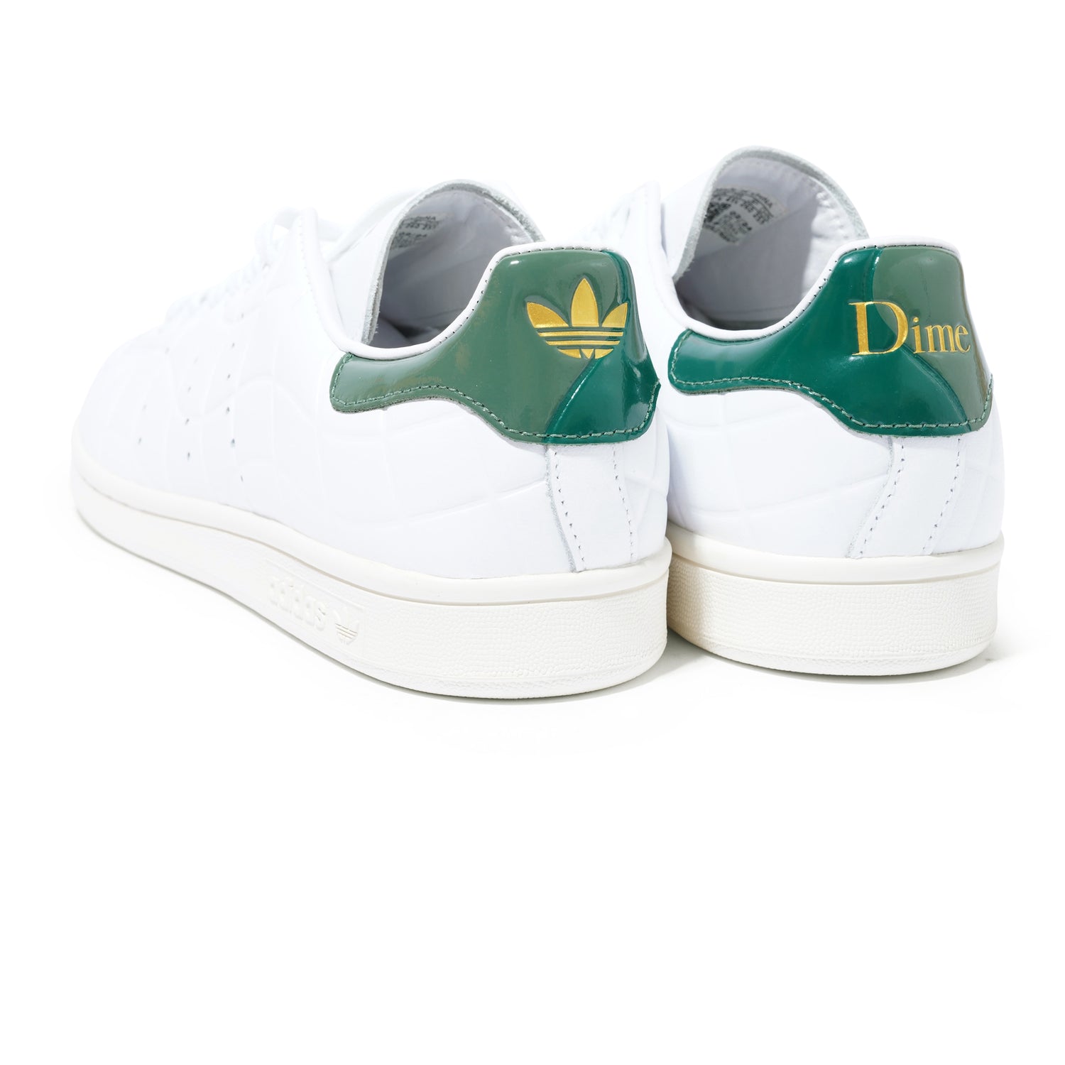 Dime Stan Smith, White / Core Green / Gold