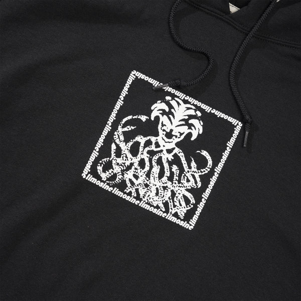 Limosine Snake Pit Pullover Hood, Black