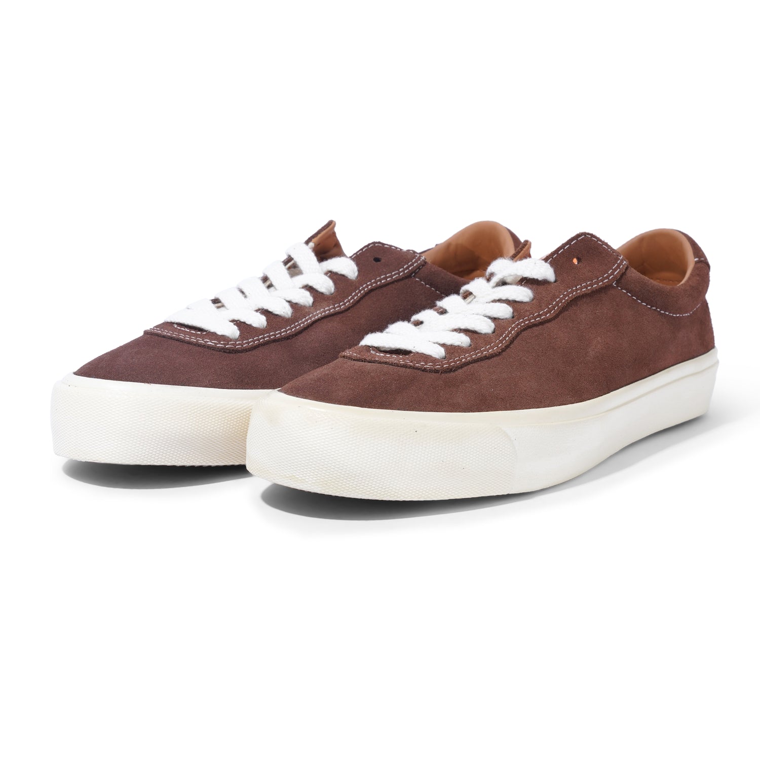 VM001 Suede Lo, Brown / White