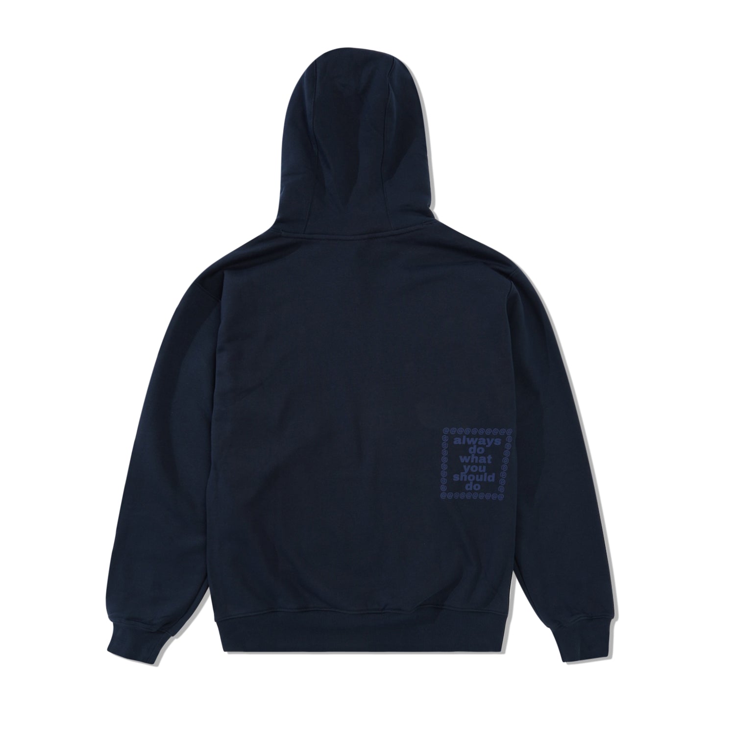 Scribble @Sun Pullover Hood, Navy