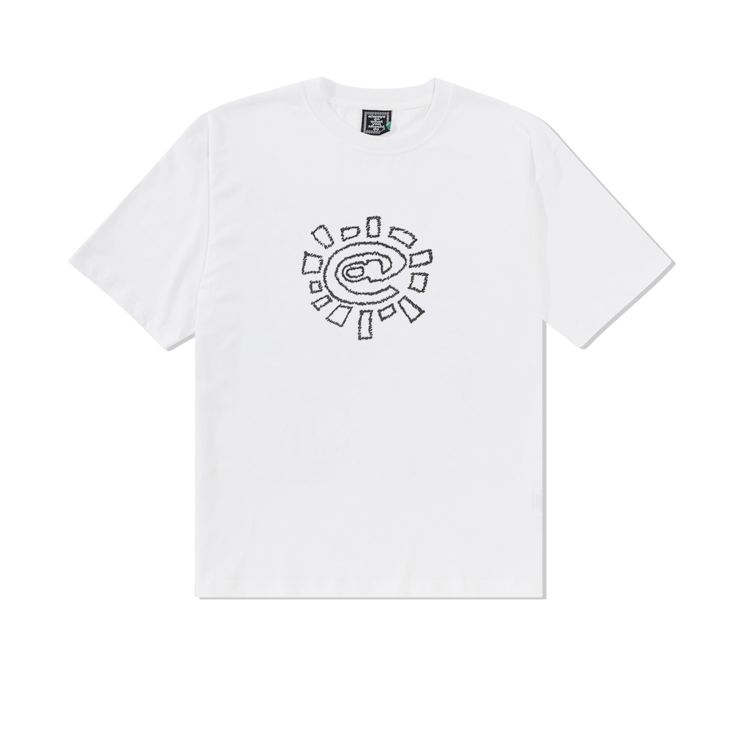 Sketchy @Sun Tee, White