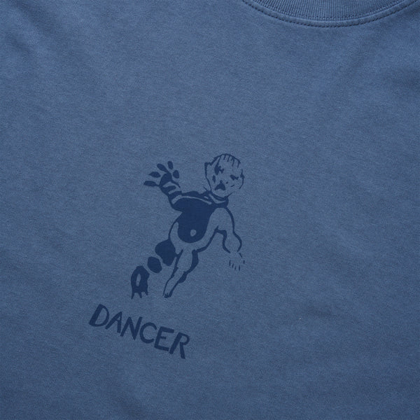 Dancer OG Logo Tee, Light Blue
