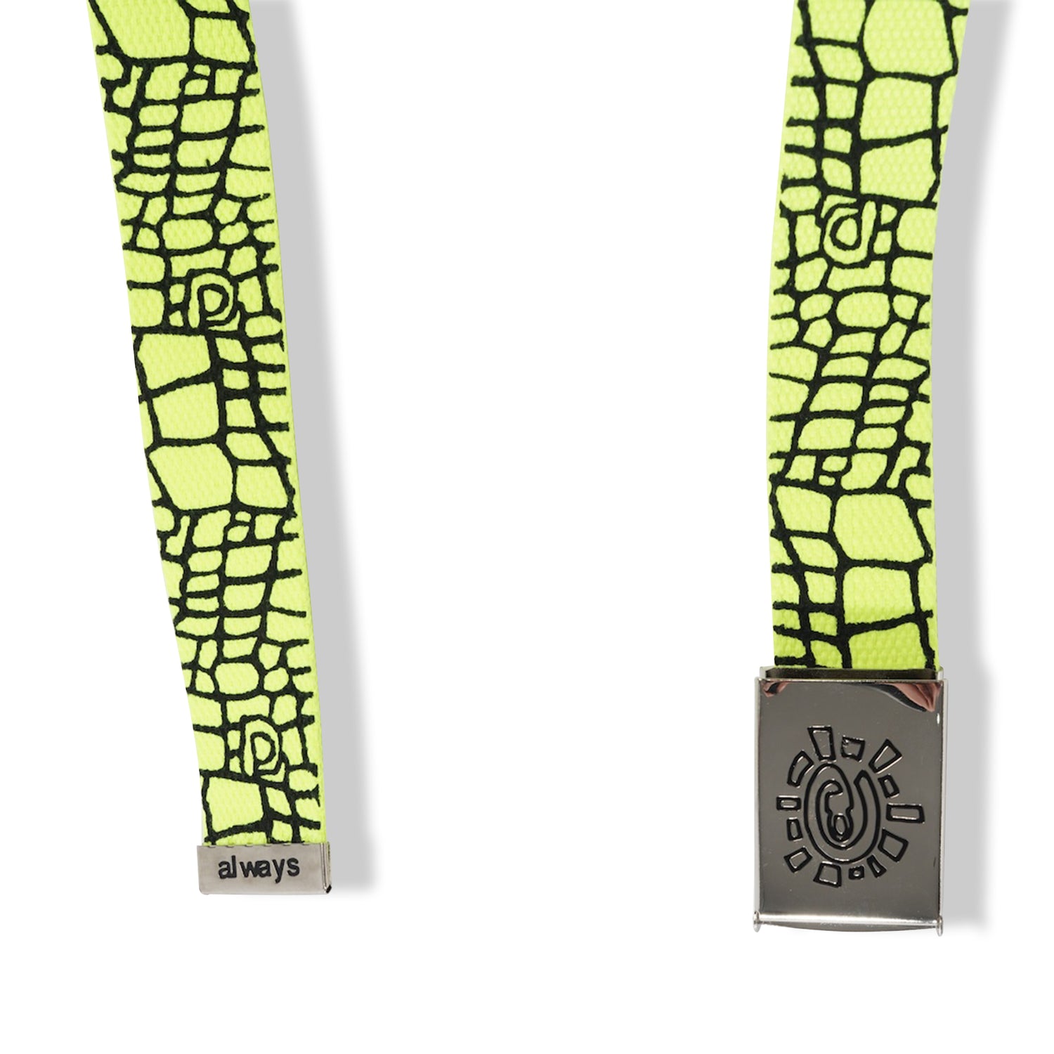Croc Belt, Green