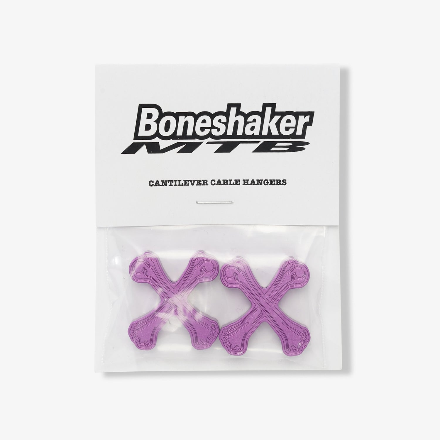 Crossbones Cable Hangers, Purple