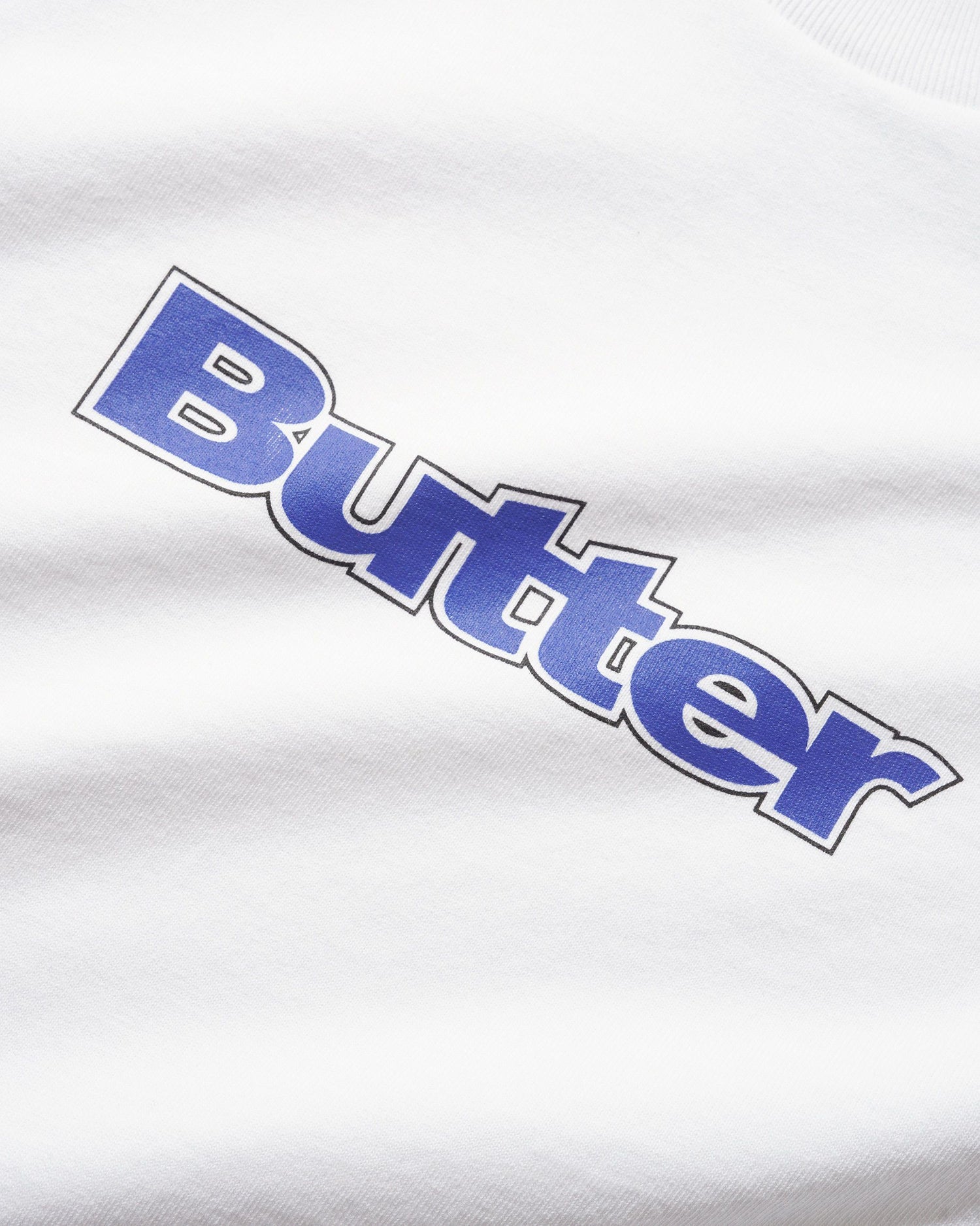 Outline Logo Tee, White