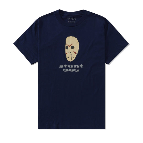 Stunt Jason Mask Tee, Navy
