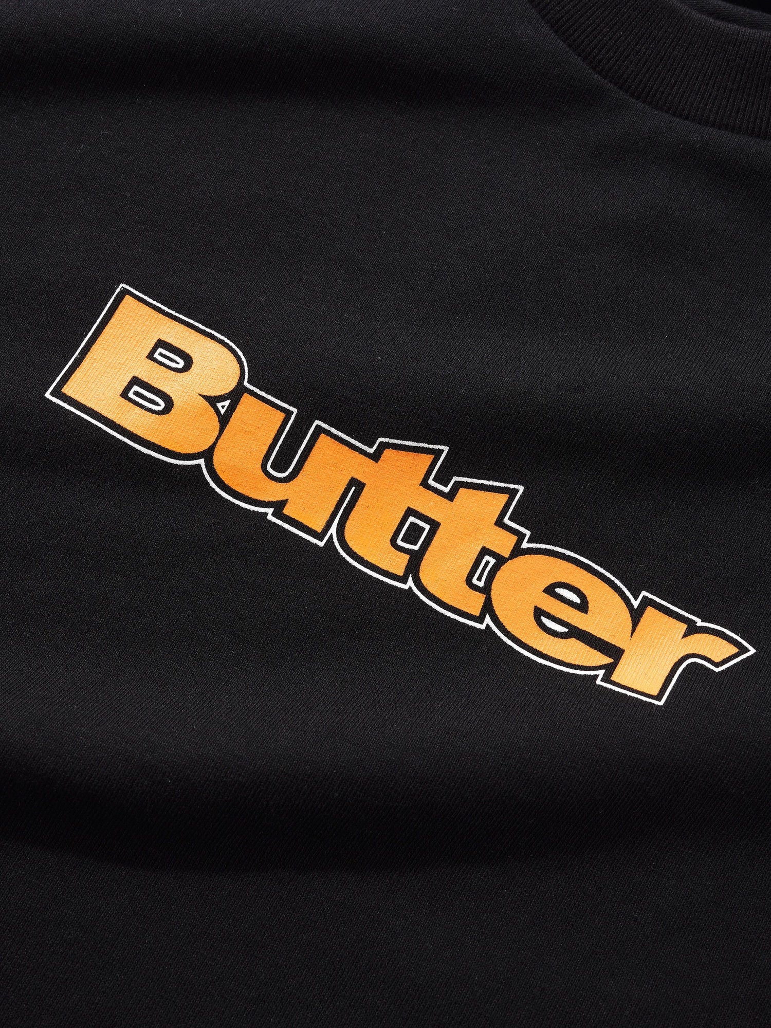 Outline Logo Tee, Black