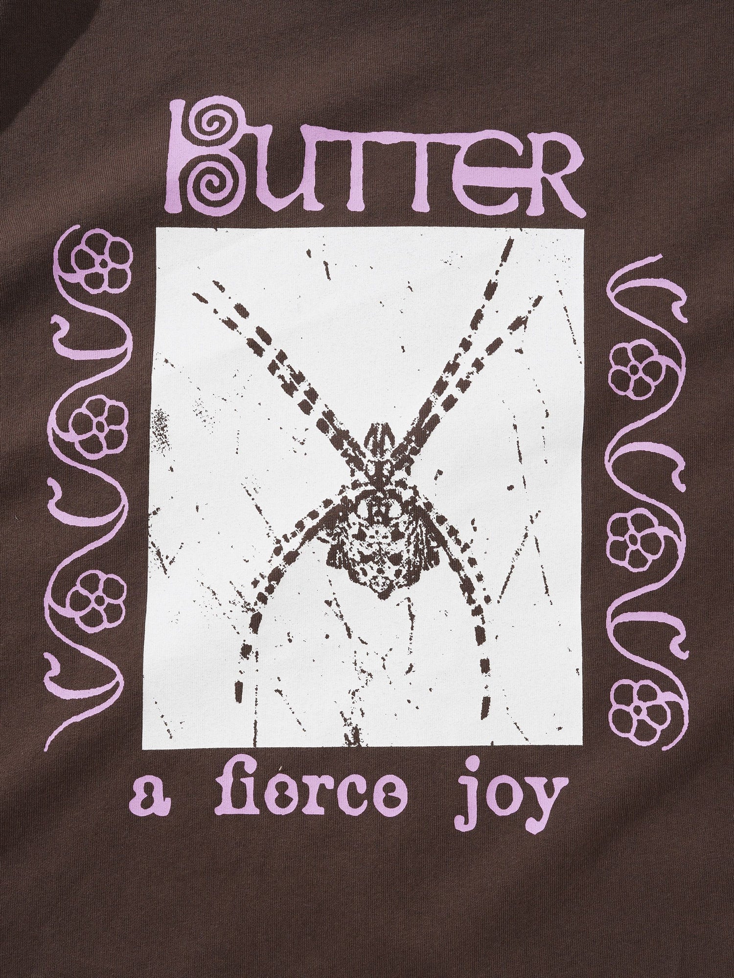 Fierce Joy Tee, Chocolate