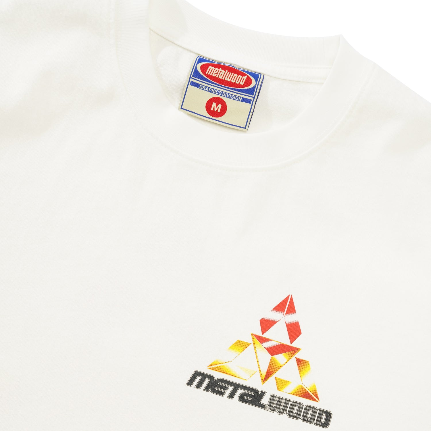 Tri-Metal Tee, White
