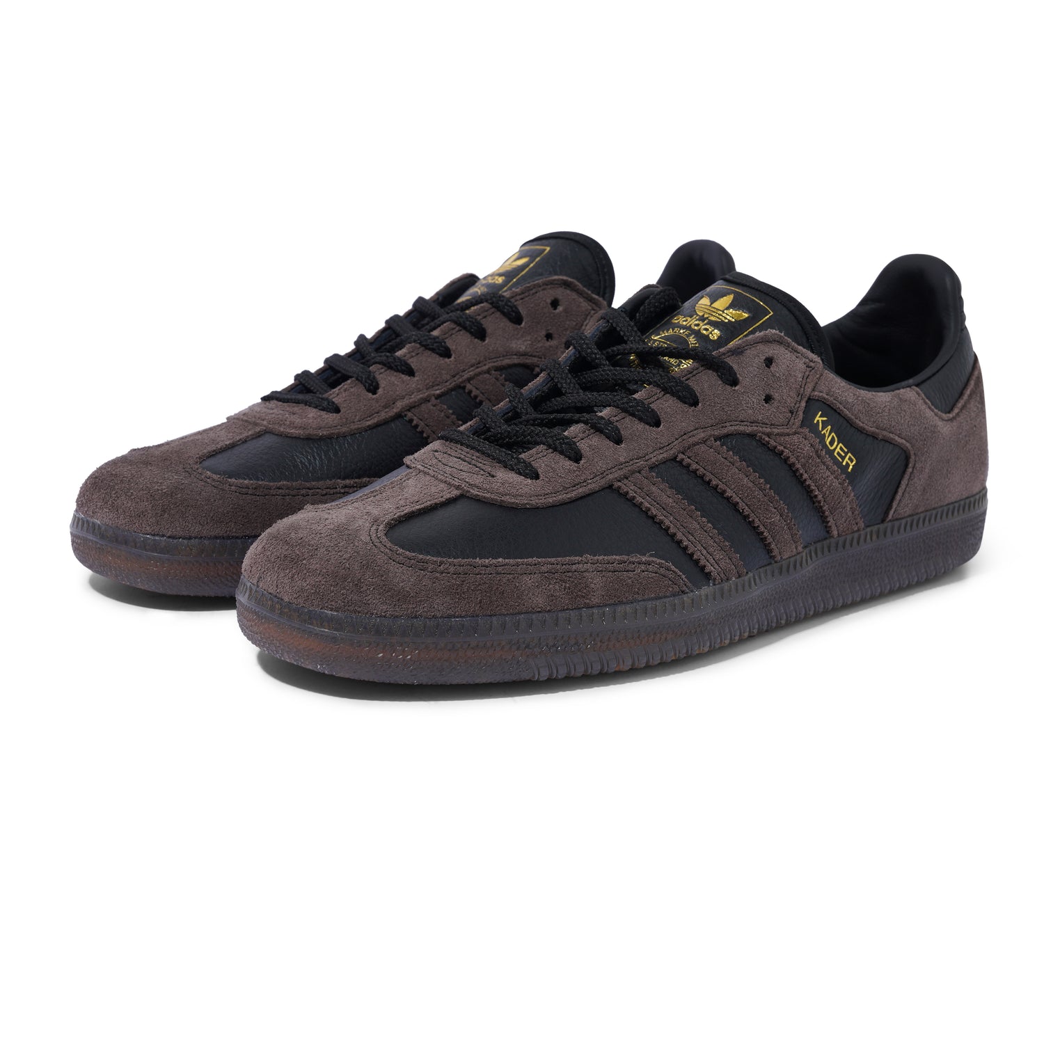 Samba ADV x Kader, Black / Brown / Gum