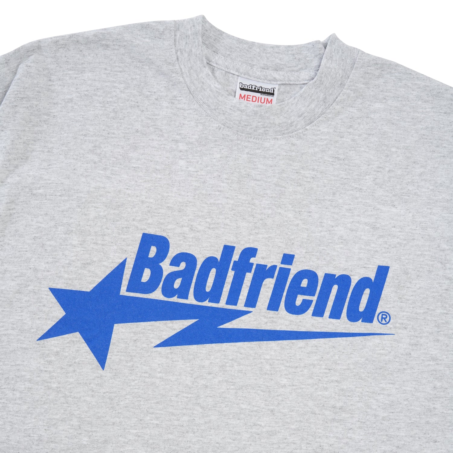 Star Logo Tee, Heather Grey