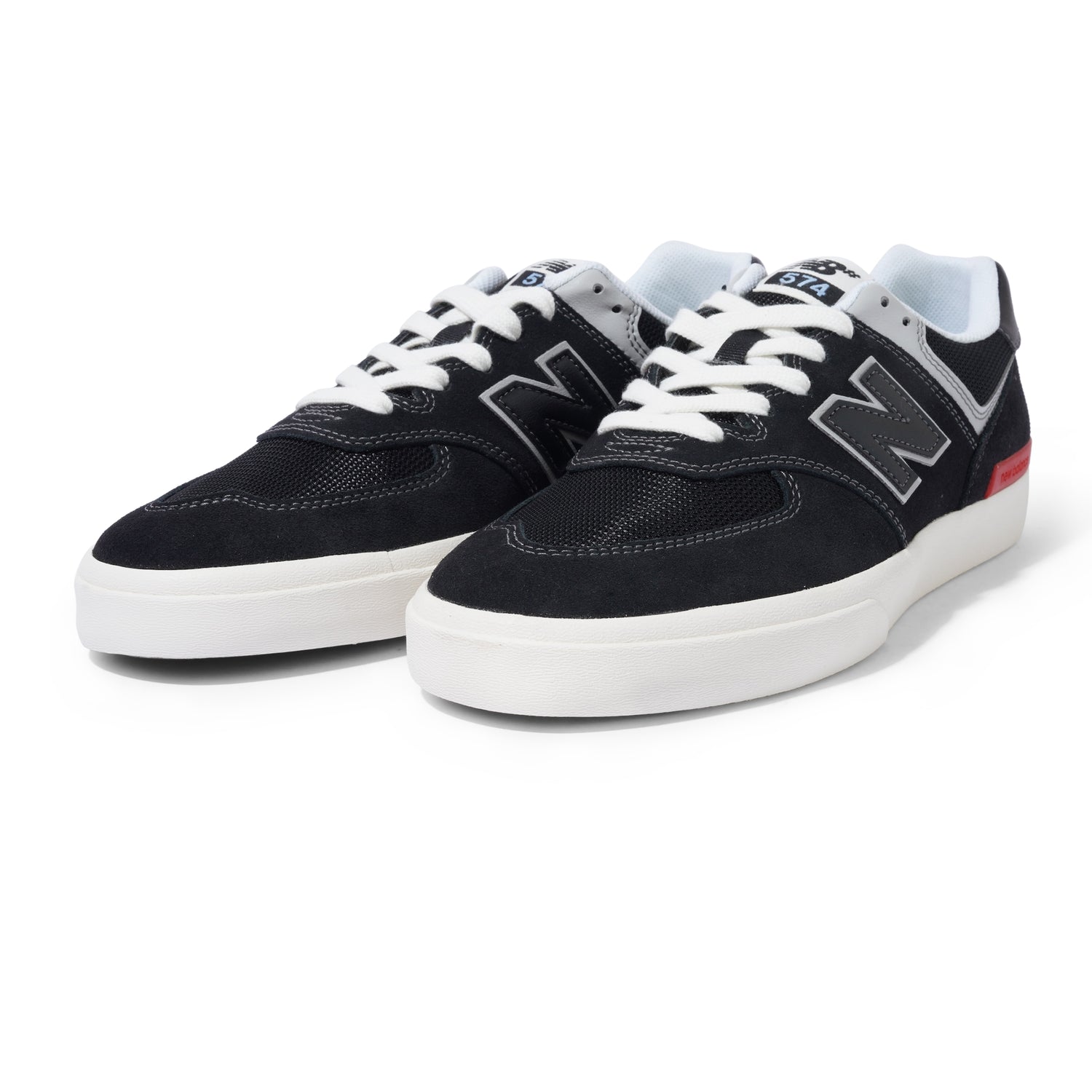Numeric 574 Vulc, Black / White