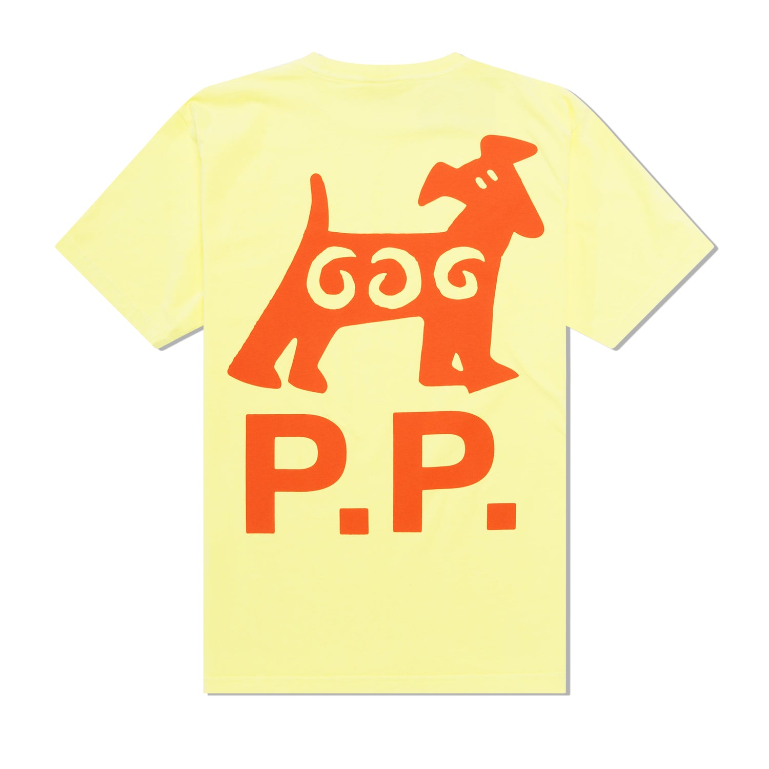PP Dog Tee, Neon Yellow