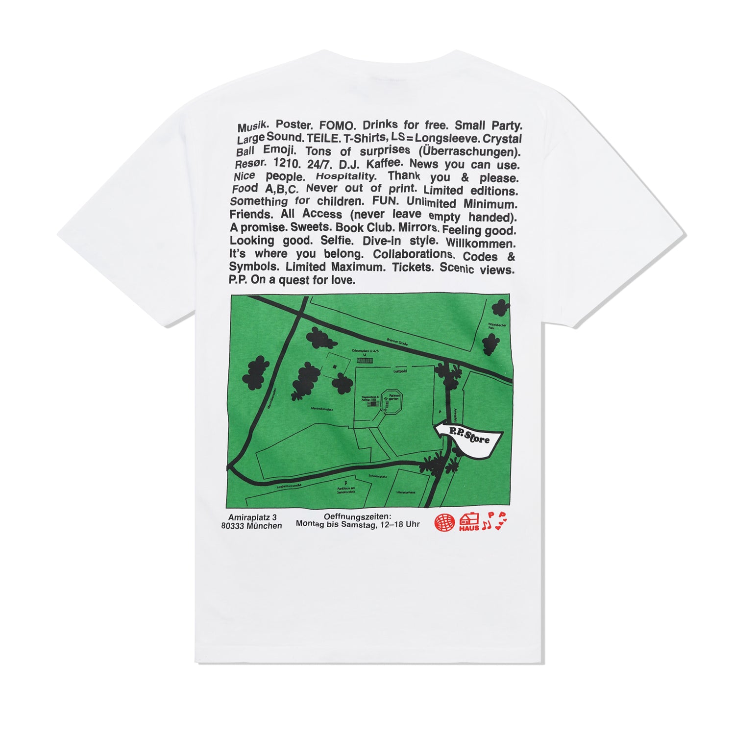 PP Fomo Tee, White