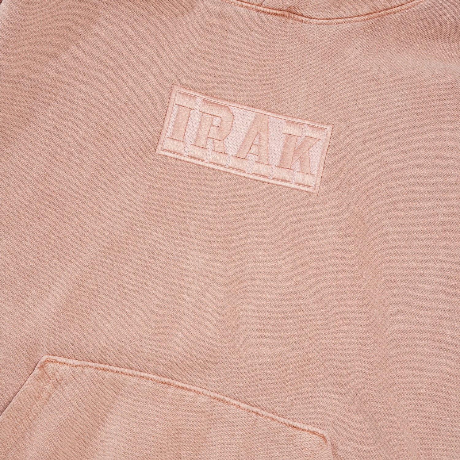 Tonal Pullover Hood, Rose