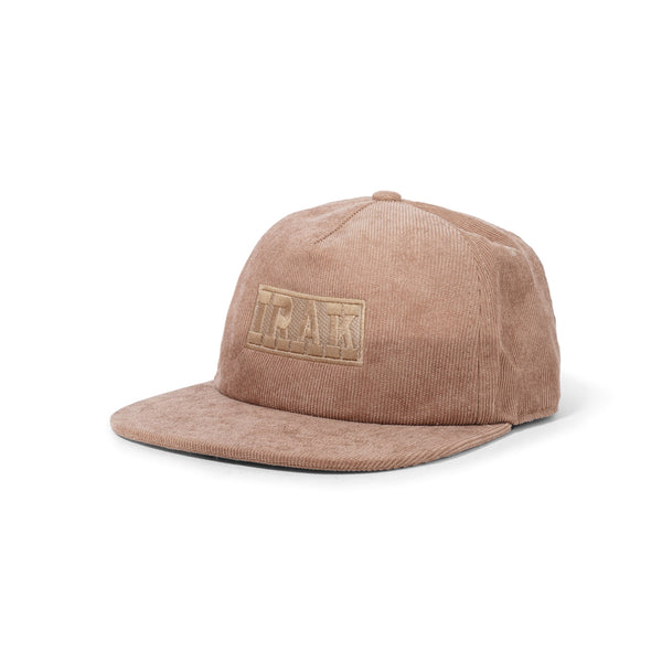 IRAK Tonal Corduroy Hat, Clove