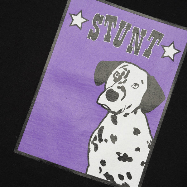 Stunt Dalmatian Tee, Black