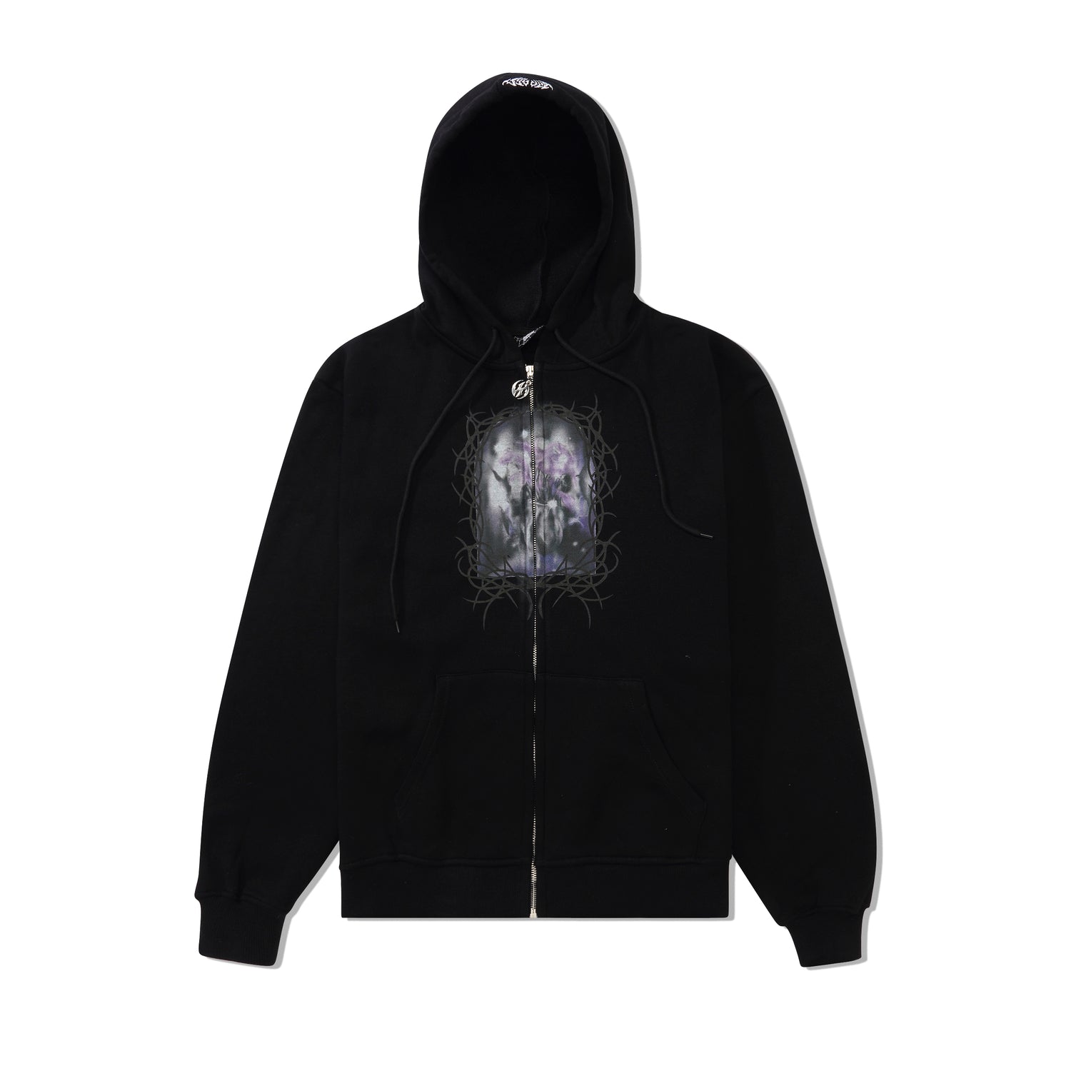 Coldf33t Zip Up Pullover, Black