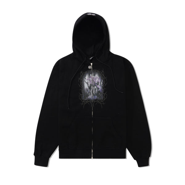 Coldf33t Zip Up Pullover, Black – Lo-Fi