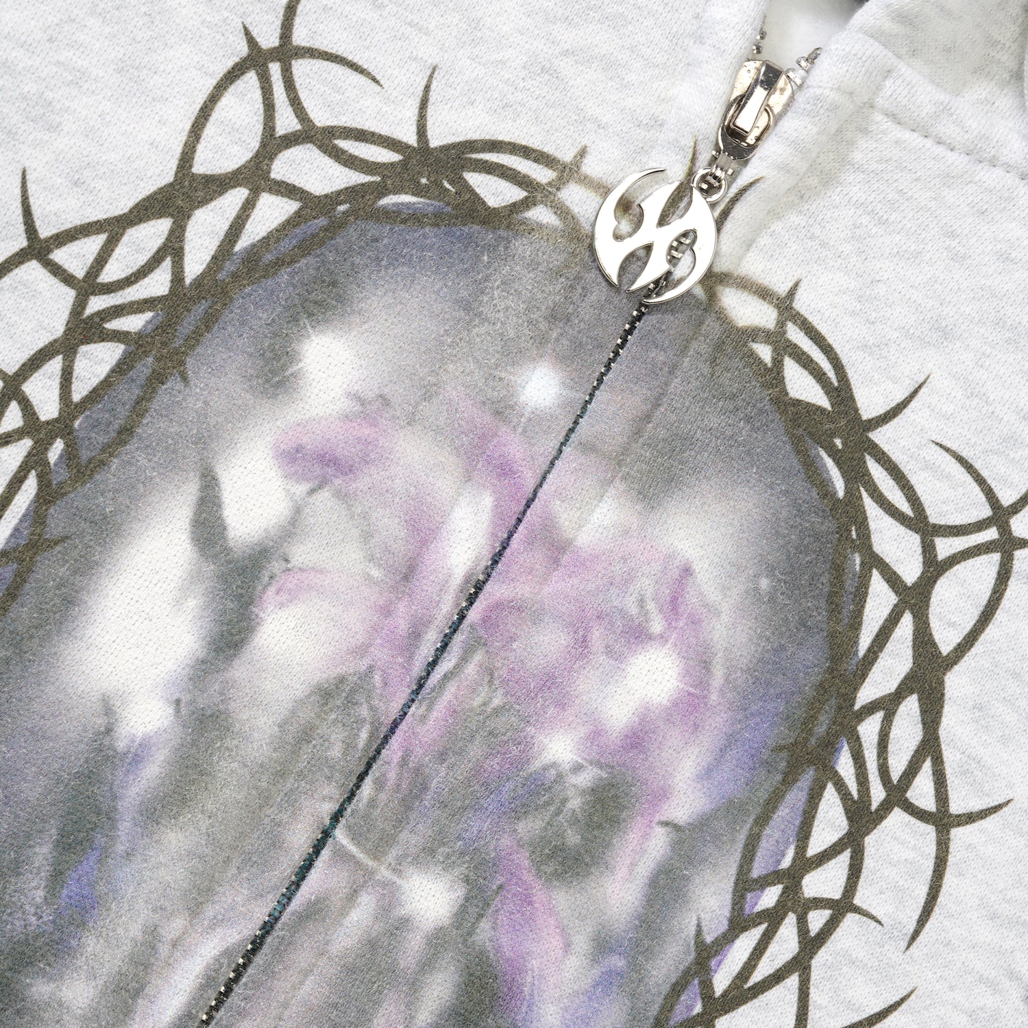 Coldf33t Zip Up Pullover, Ash Grey