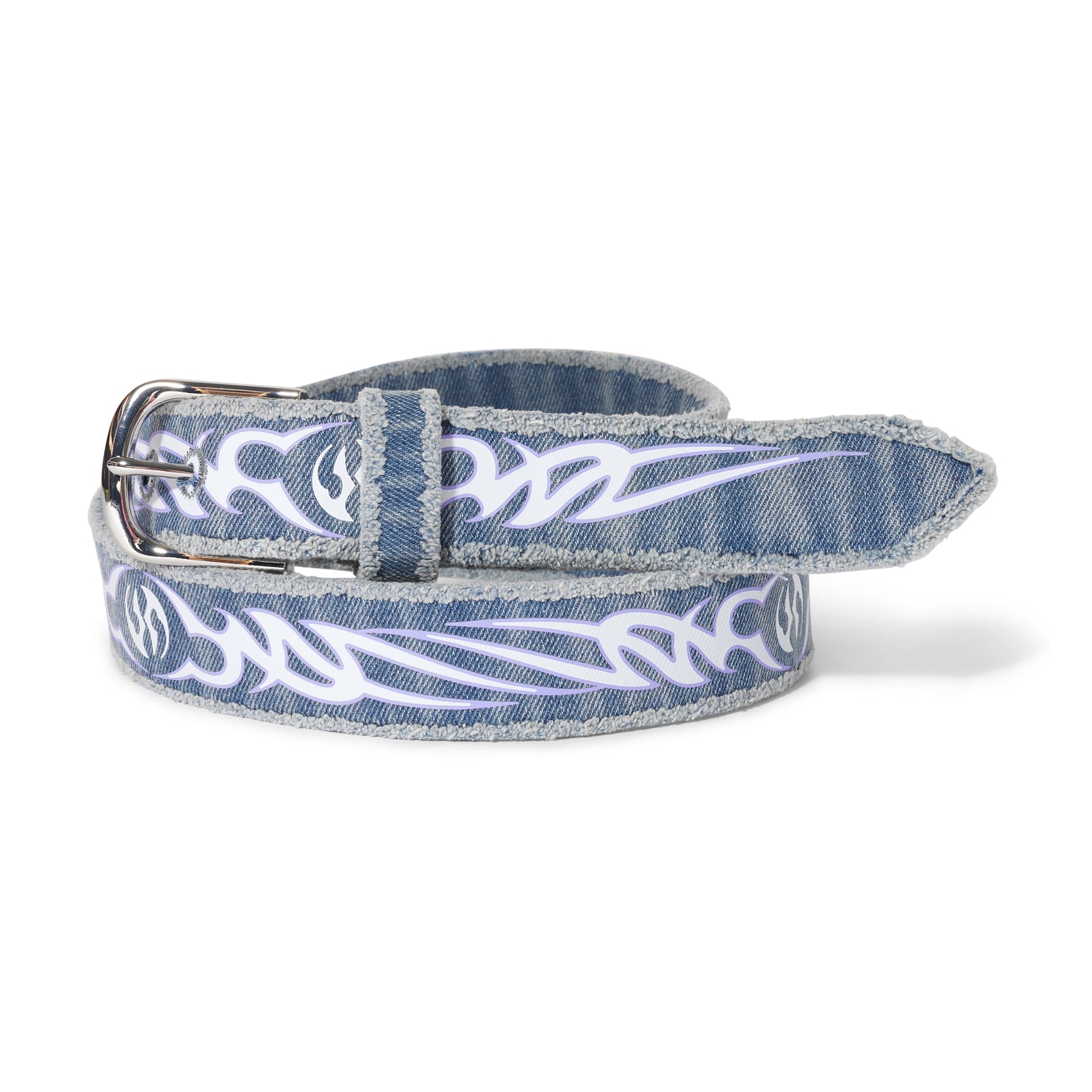 Denim Belt, Washed Indigo