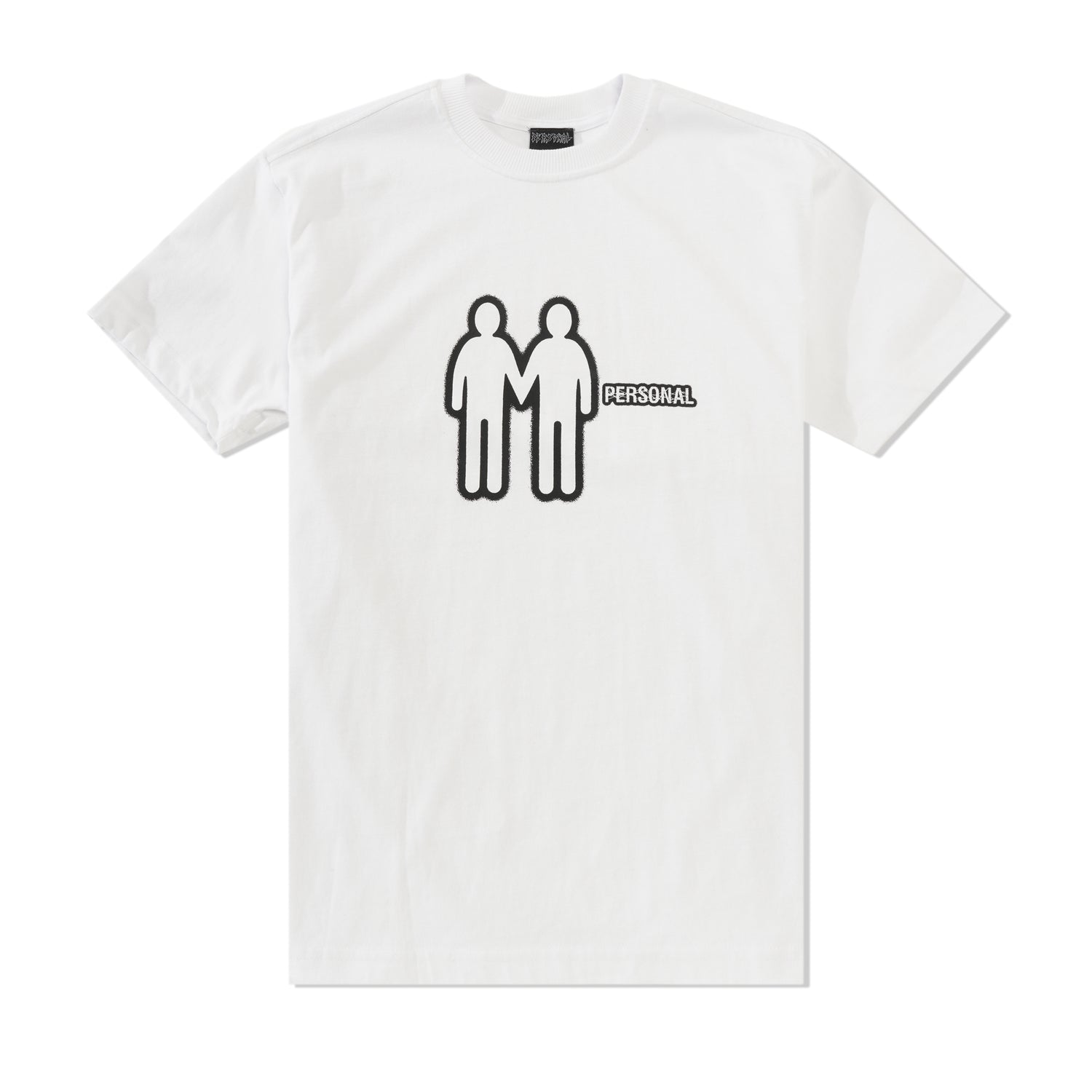 Negative Interaction Tee, White