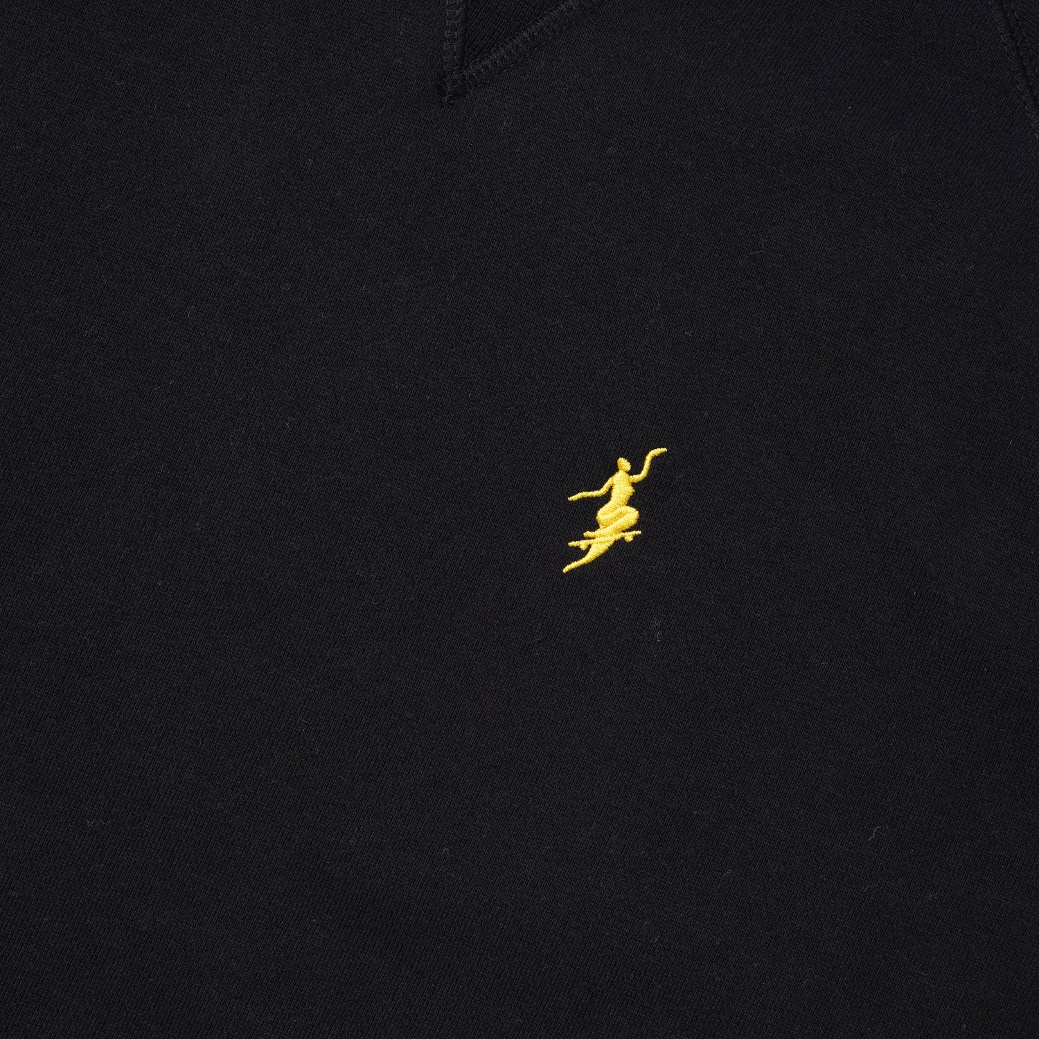 No Comply Default Crewneck, Black