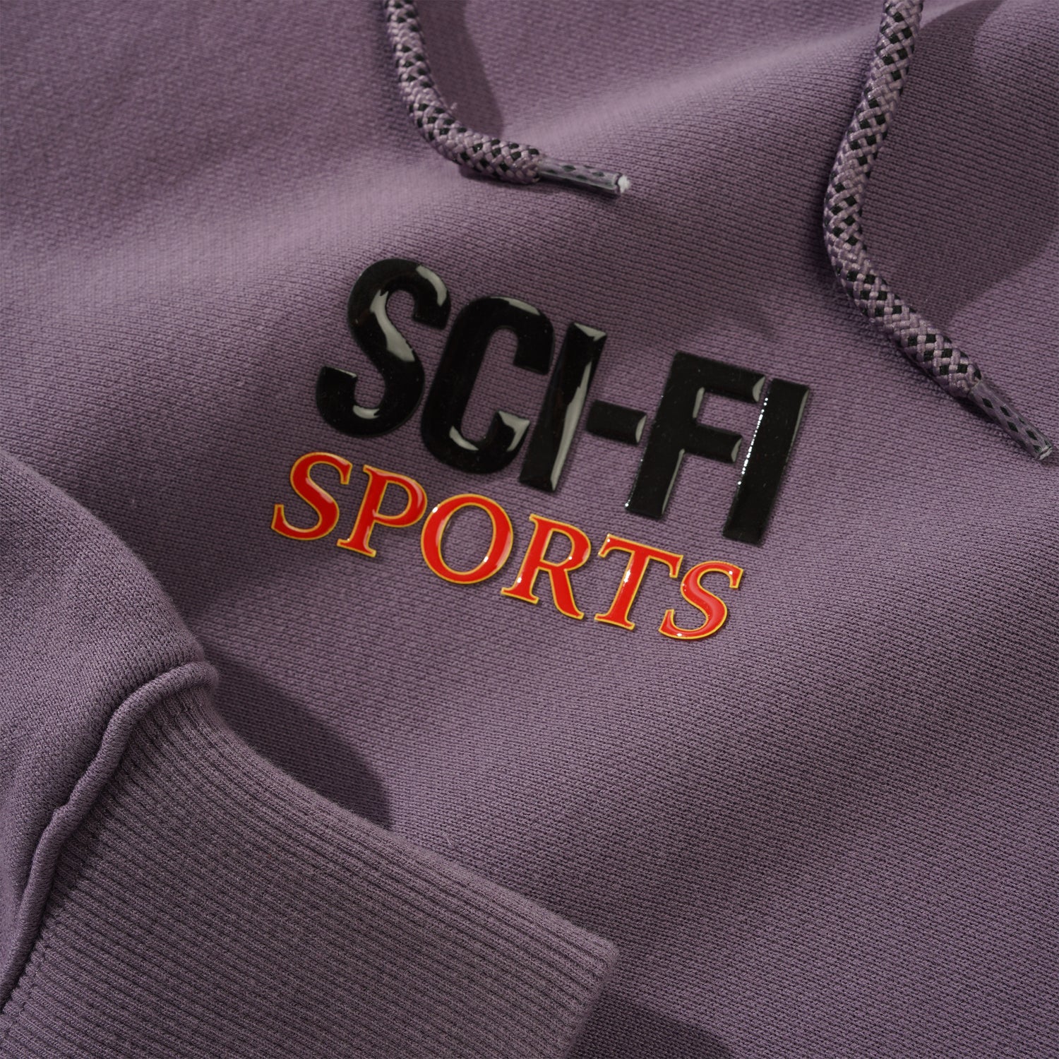 Sci-Fi Sports Pullover Hood, Purple