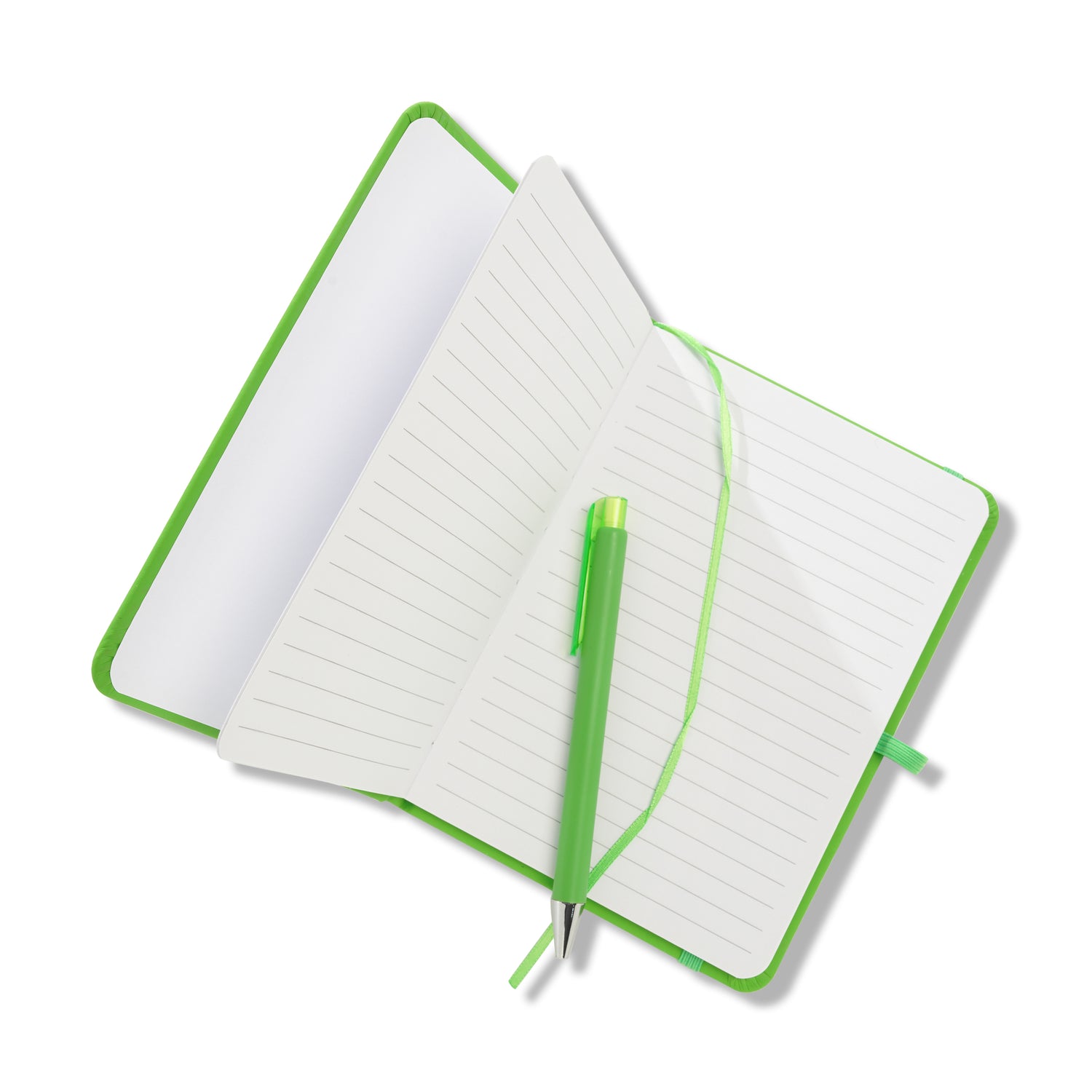 Notebook & Pen, Lime