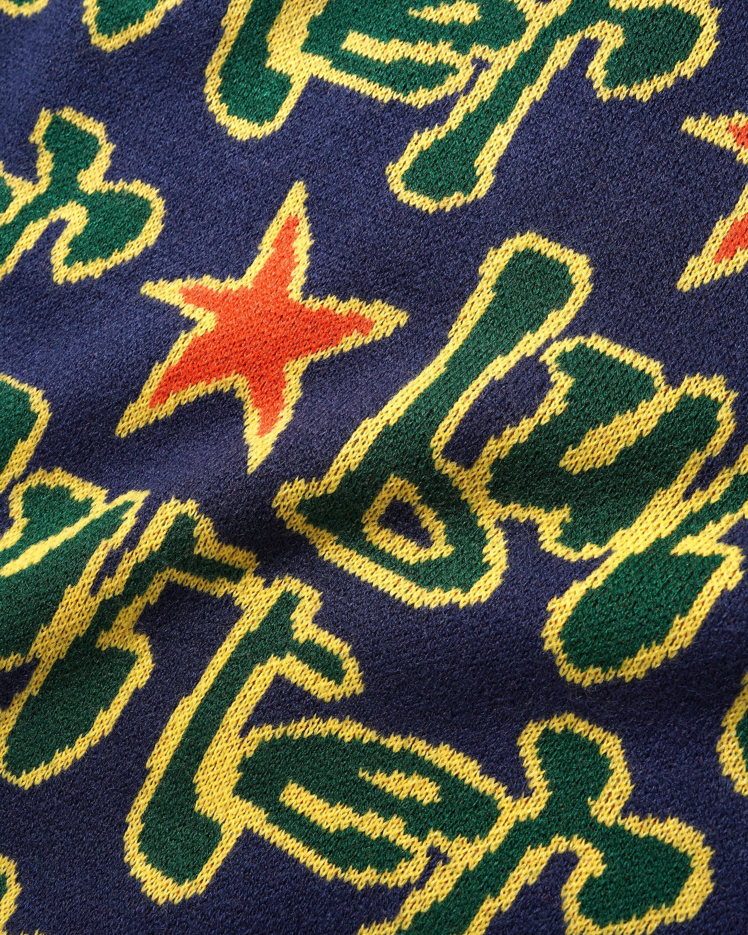 Star Knit Vest, Navy