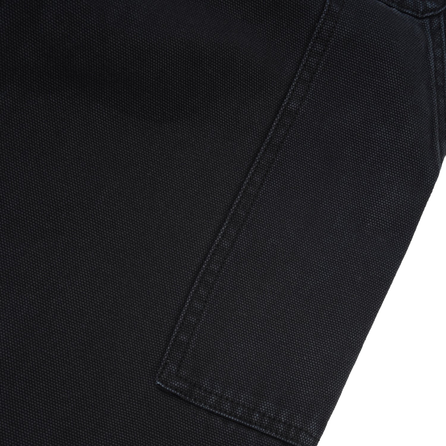 Double Knee Carpenter Pant, Used Black