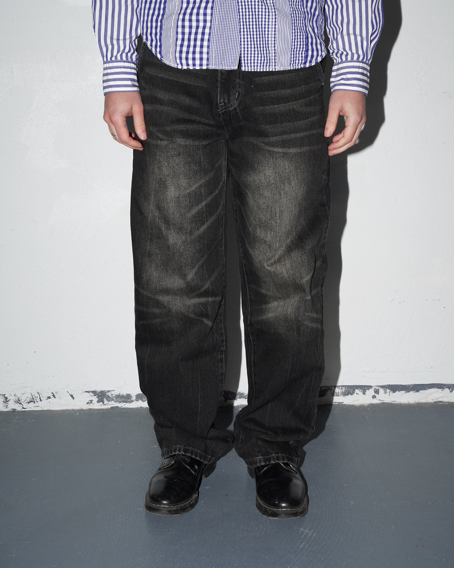 Utility Denim Jean V3, Black Washed