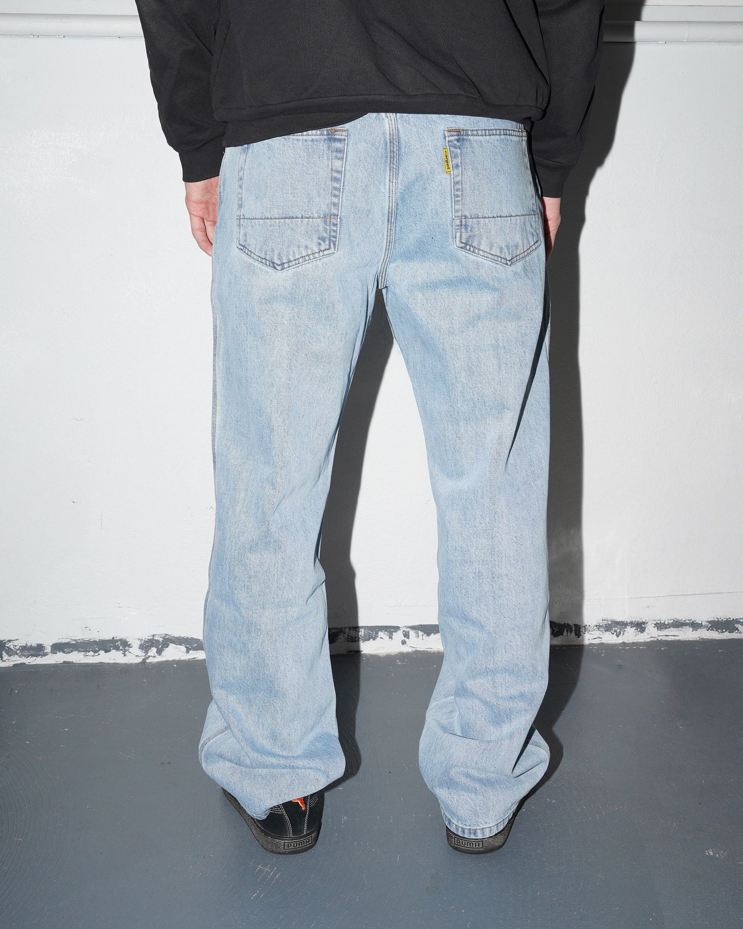 C-Star Flag Denim Jeans, Blue