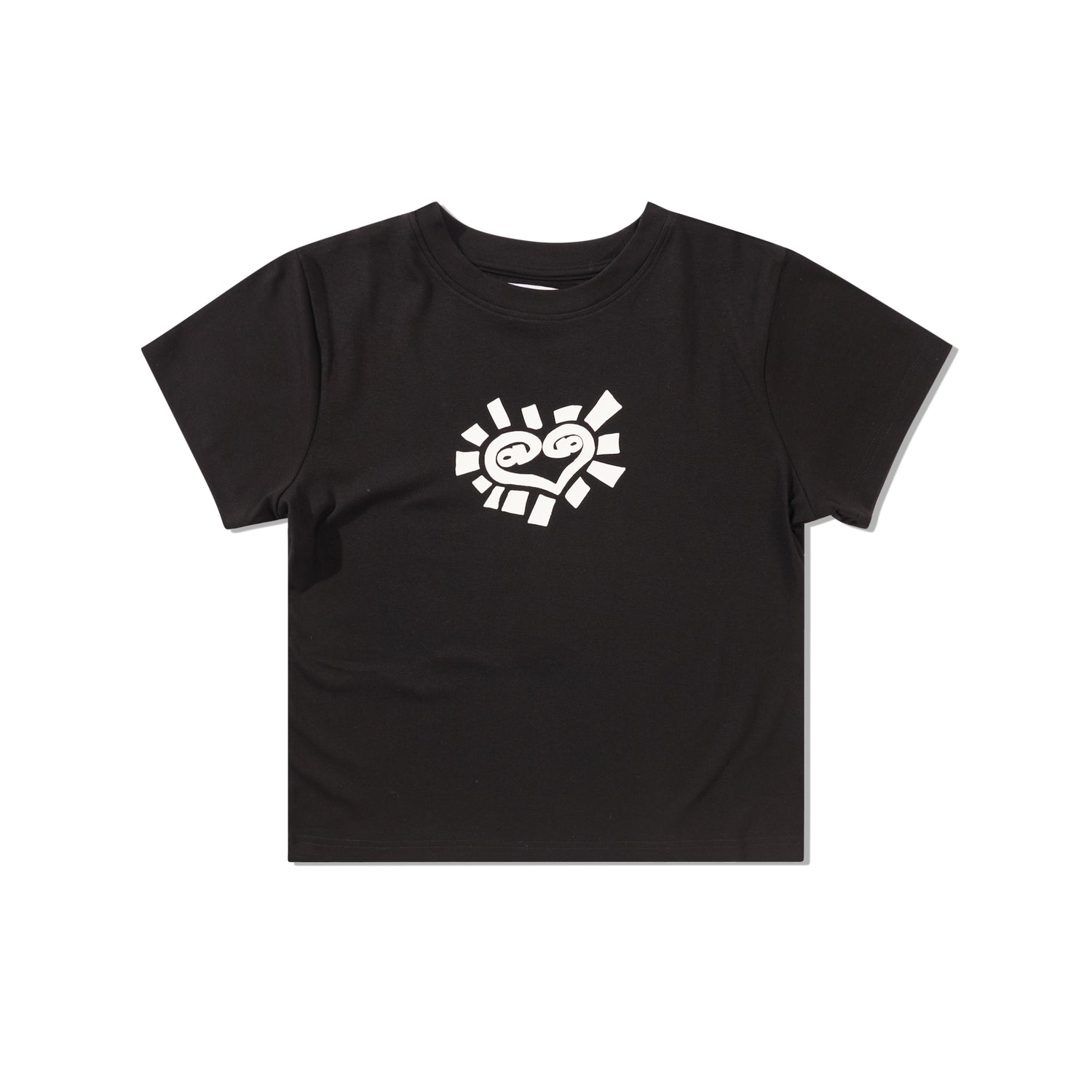Baby He@rt Tee, Black