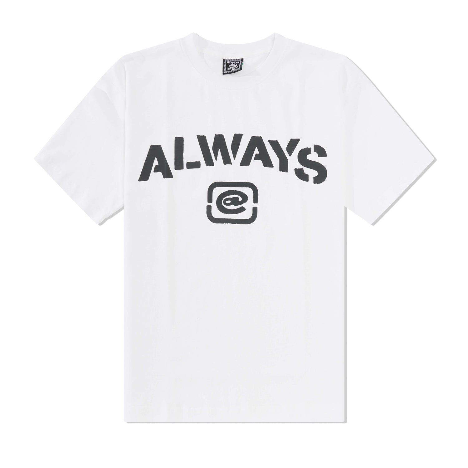 Stencil Tee, White