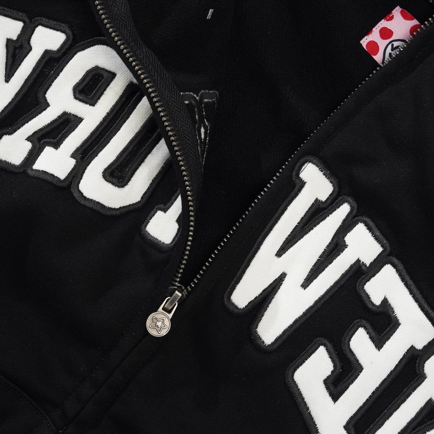 New York Full Zip Hoodie, Black