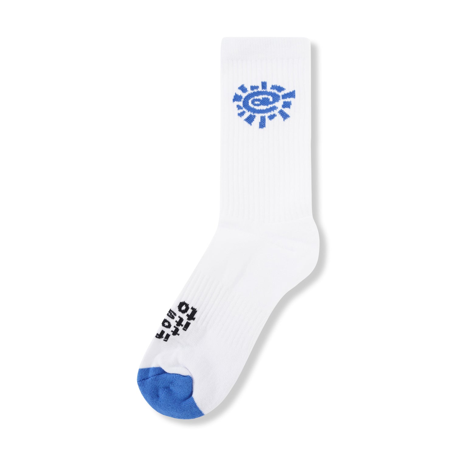 @ Sun Sock, Blue / White