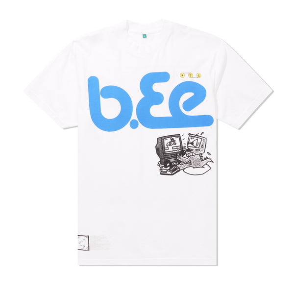b.Eautiful Beep Tee, White
