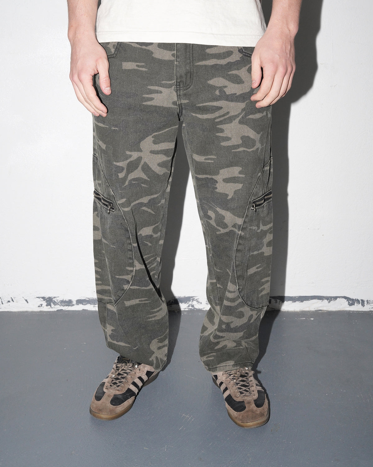 Circle Cargo Star Jeans, Camo