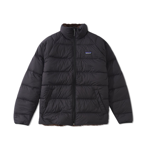 Reversible Silent Down Jacket, Ink Black – Lo-Fi