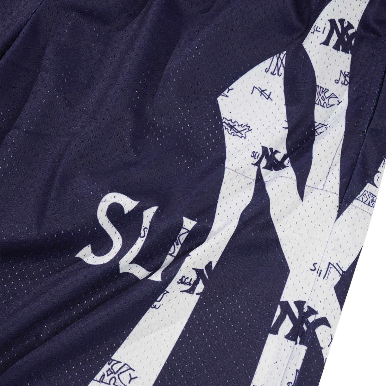 Yankees Bootle Mesh Shorts, Navy