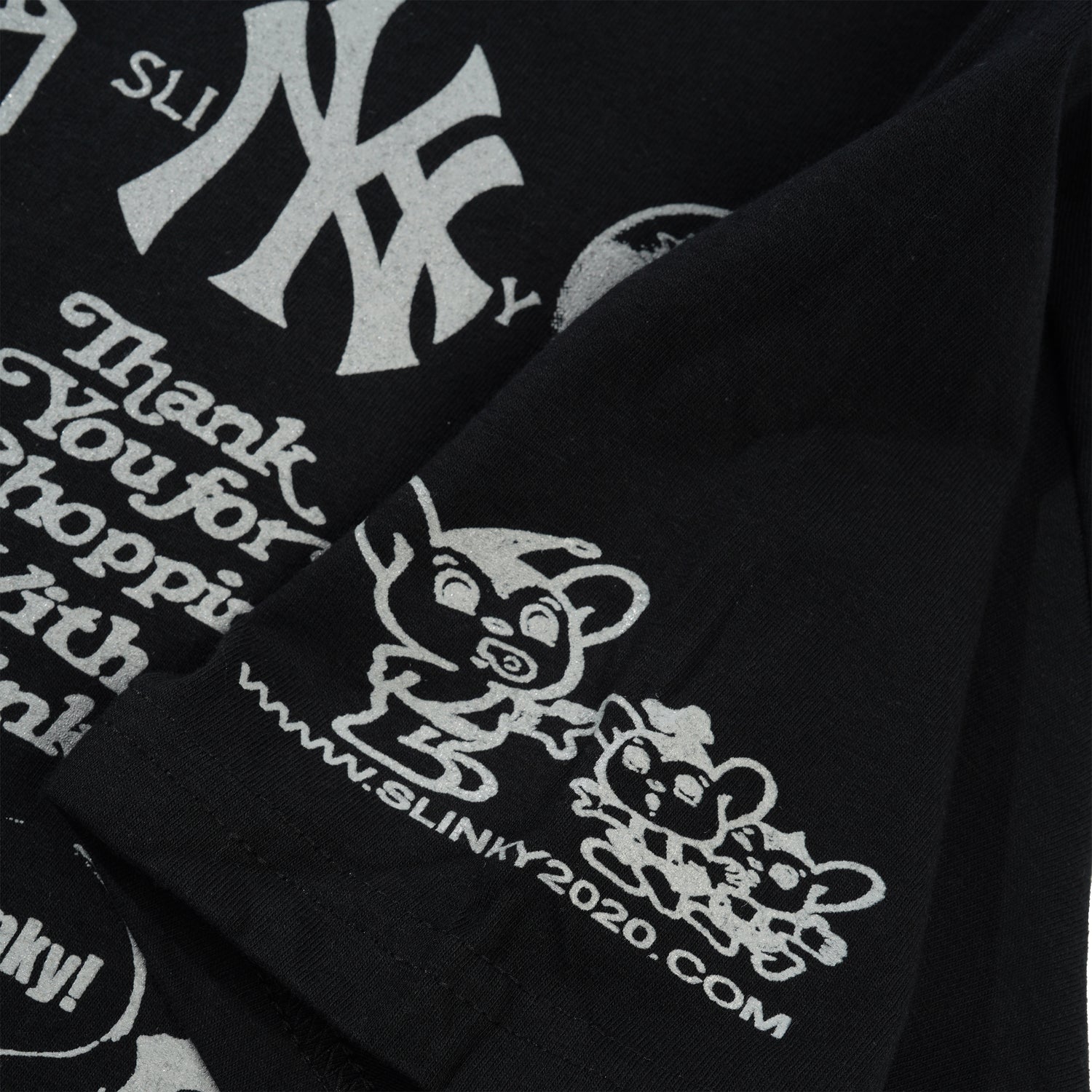 More Is More Tee, Black